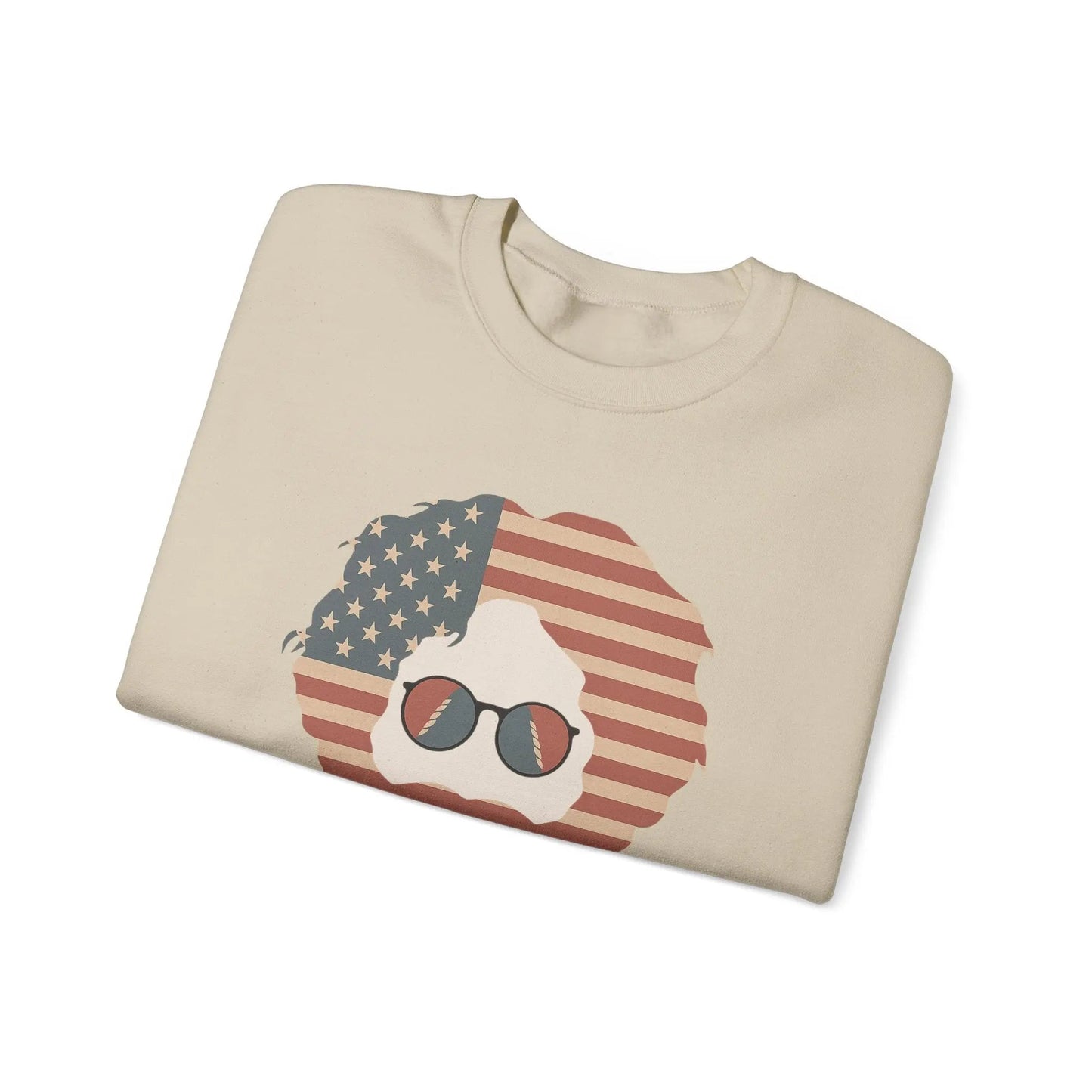 Stars & Stripes Jerry | Life is dead.® Crewneck | Grateful Dead