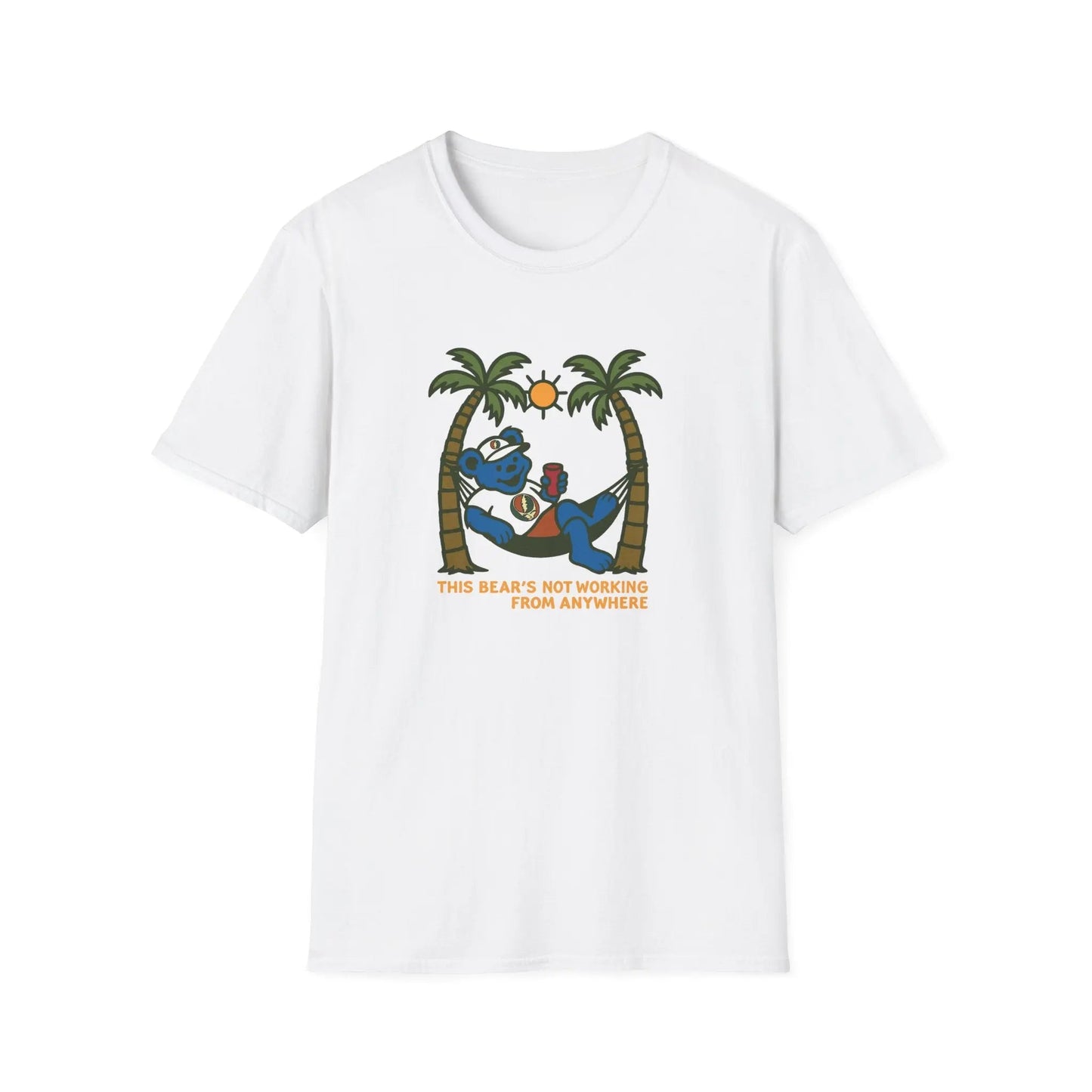 The Bear's Not Working From Anywhere - Life is dead.® × Grateful Dead Tee