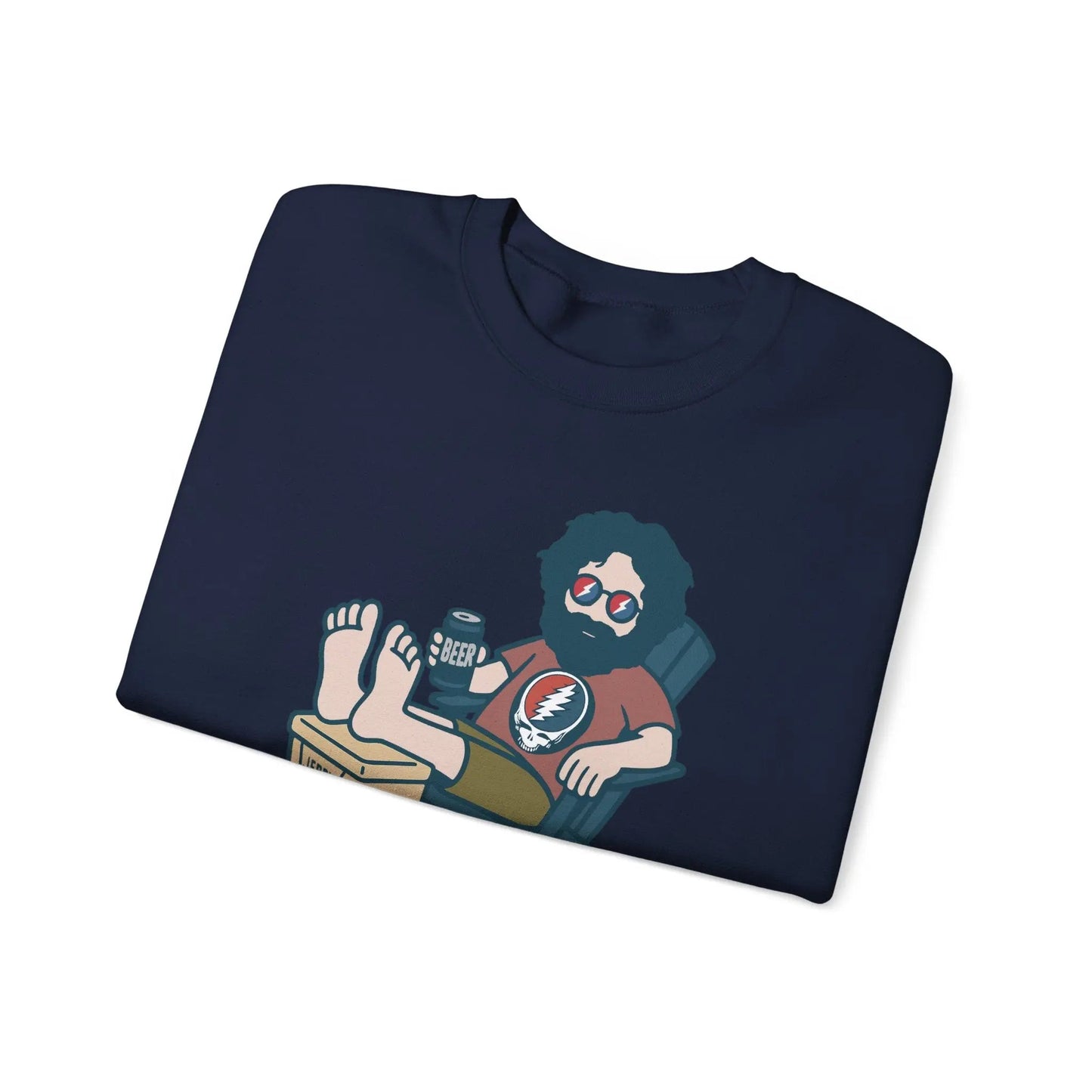 Stay Cool, Jerry Life is dead.® Crewneck | Grateful Dead