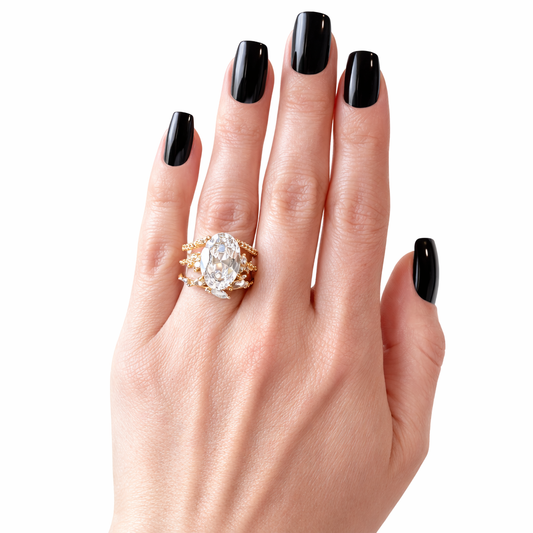 Ivy Luxe Ring Trio