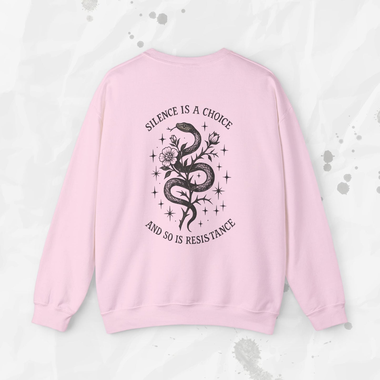 Silence Is a Choice - Crewneck Sweatshirt