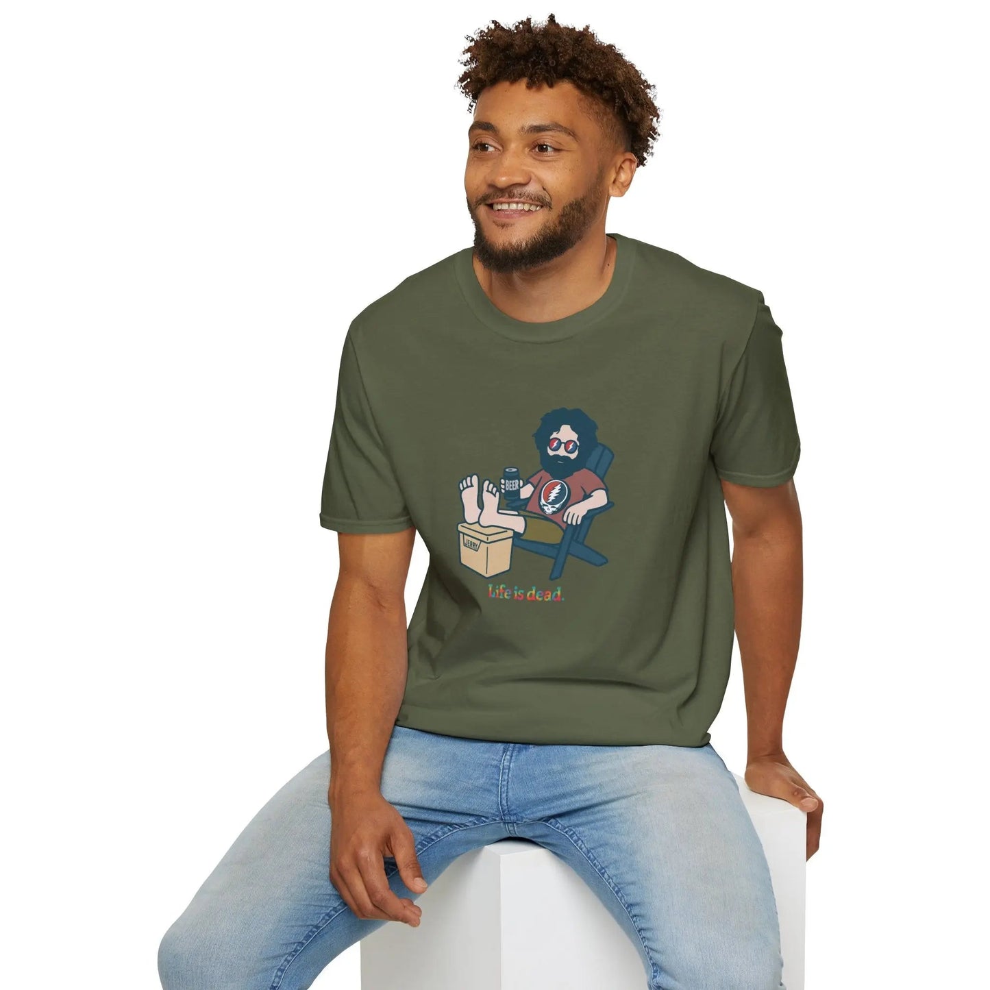 Stay Cool, Jerry - Life is dead.® × Grateful Dead Tee
