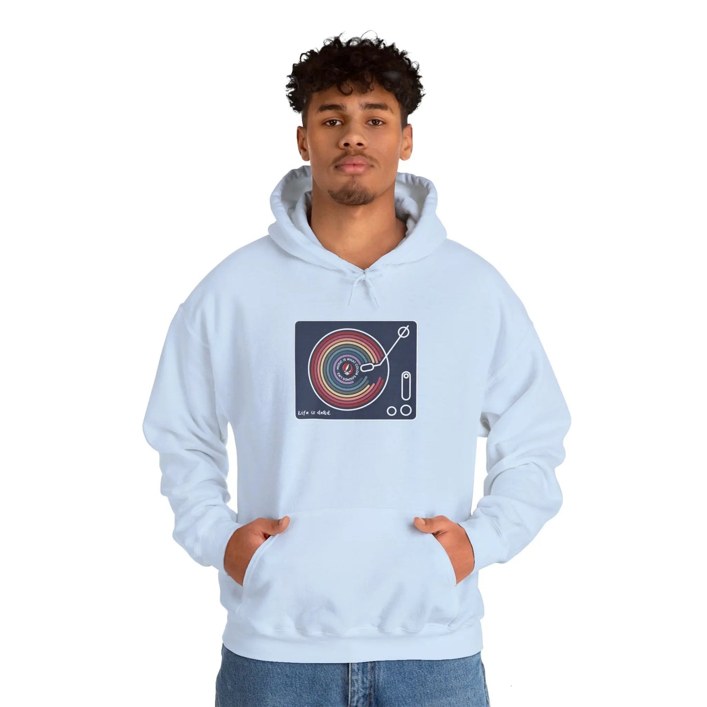 Life is dead.® Music Is What Colors Sound Like Hoodie