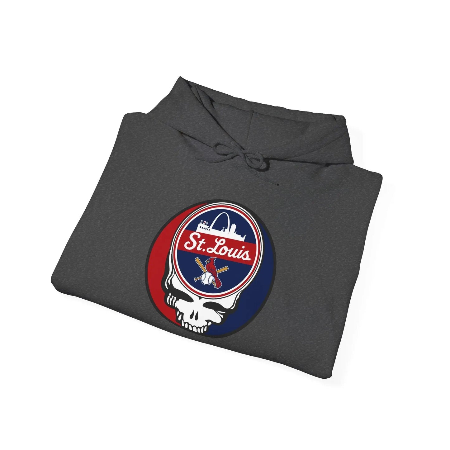 St. Louis Cardinals Original Stealie × Grateful Dead Hoodie