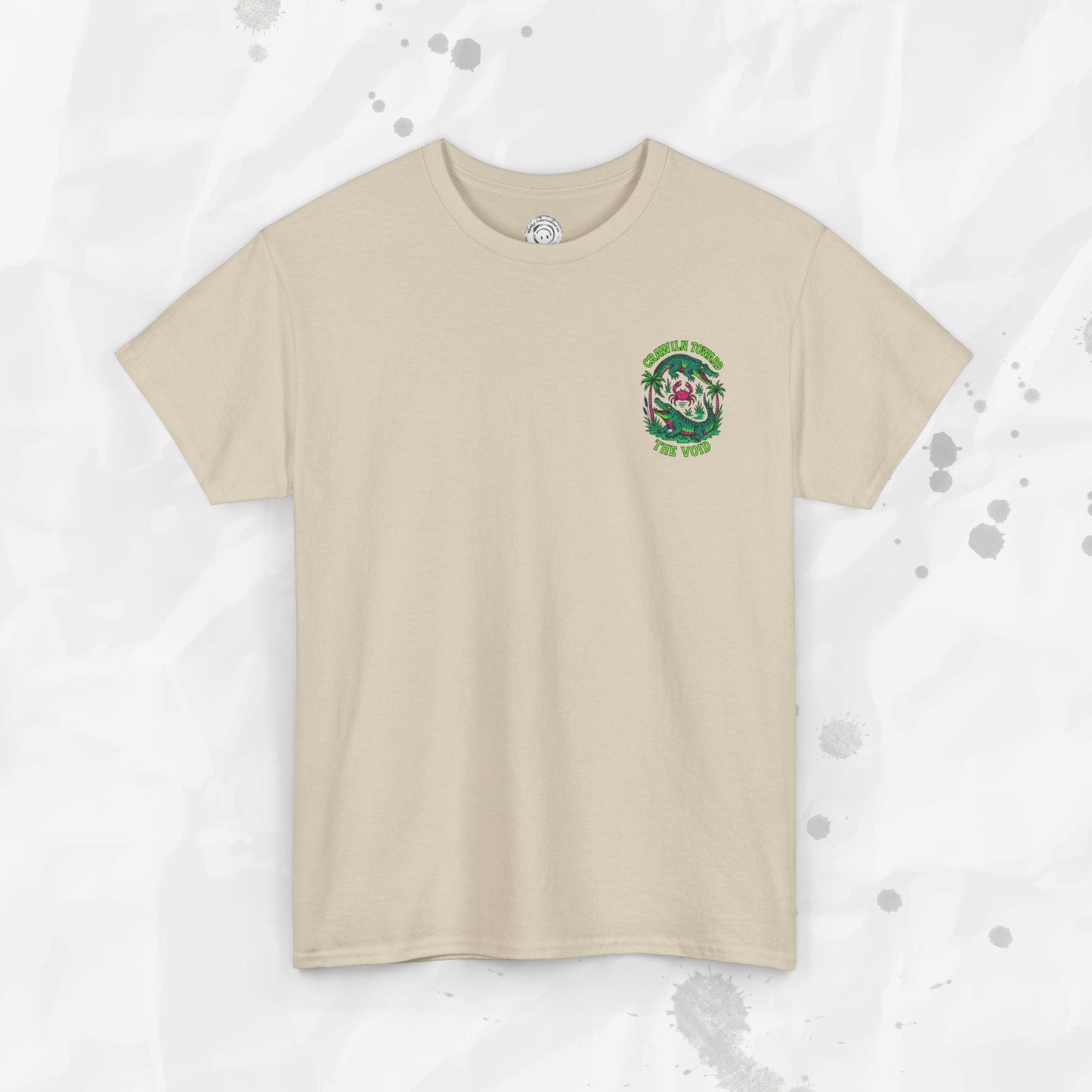 Crawlin’ Towards the Void – T-Shirt (Pocket Print)