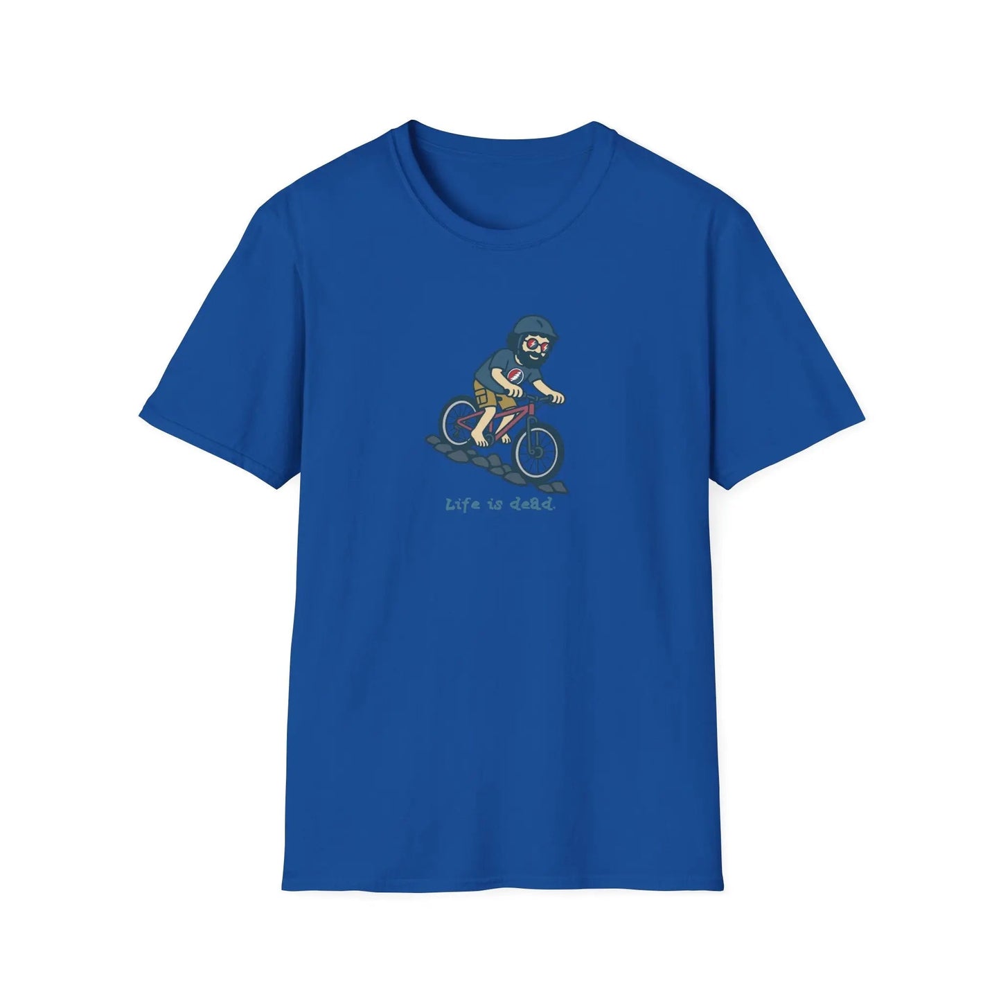 Mountain Bikin' Jerry - Life is dead.® × Grateful Dead Tee
