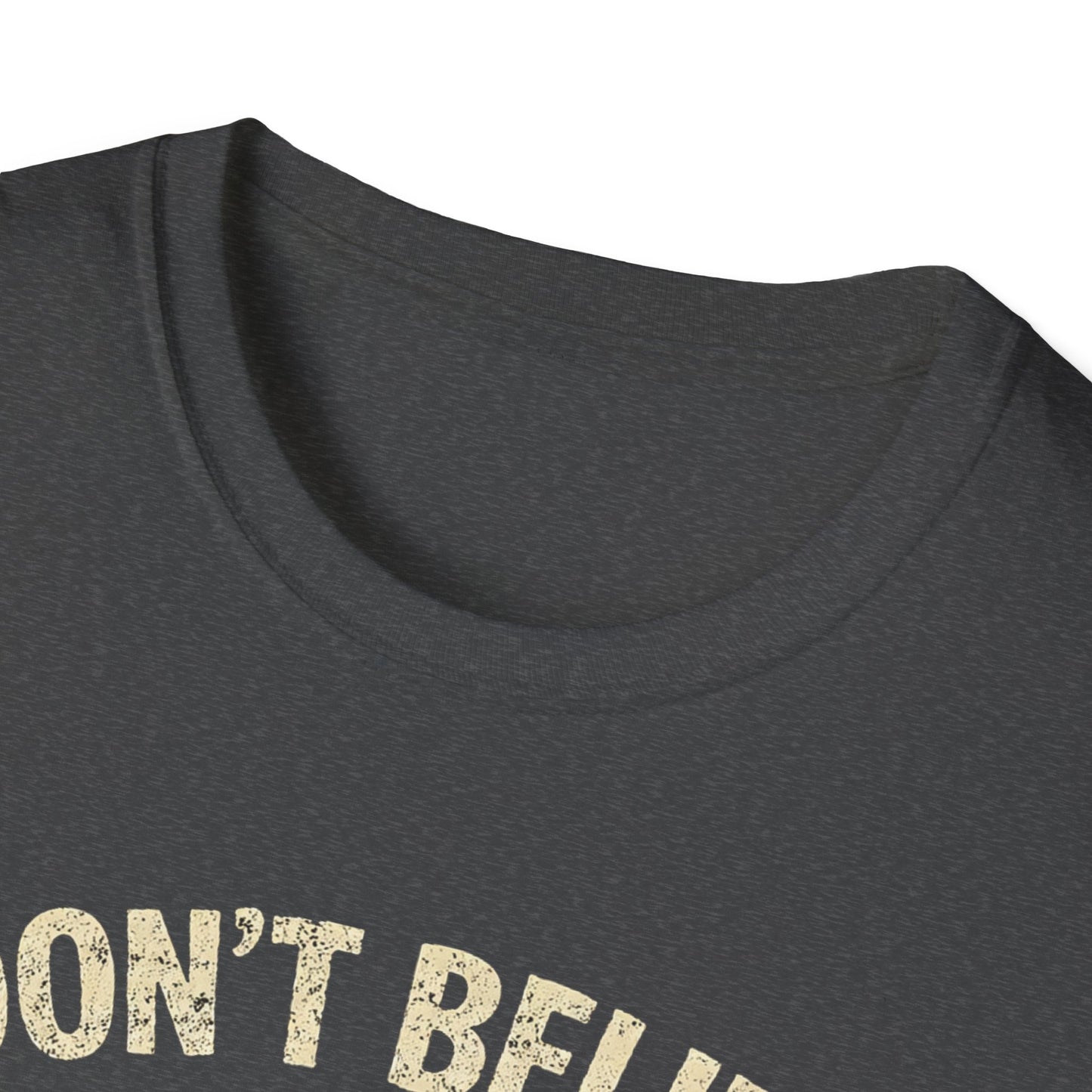 I Don't Believe in Humans Alien Shirt — Funny UFO Graphic Tee