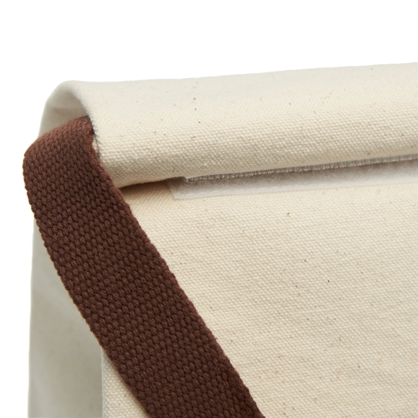 Canvas Lunch Bag With Strap - "Consume"