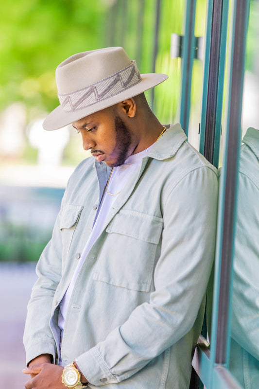 Sand Fedora Hat