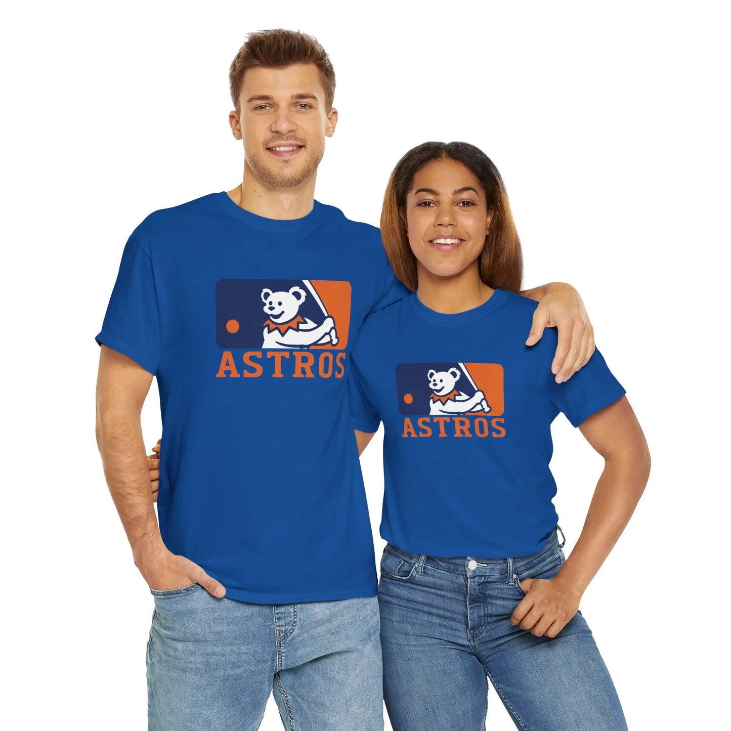 Houston Astros Original Dancing Bear MLB × Grateful Dead Tee