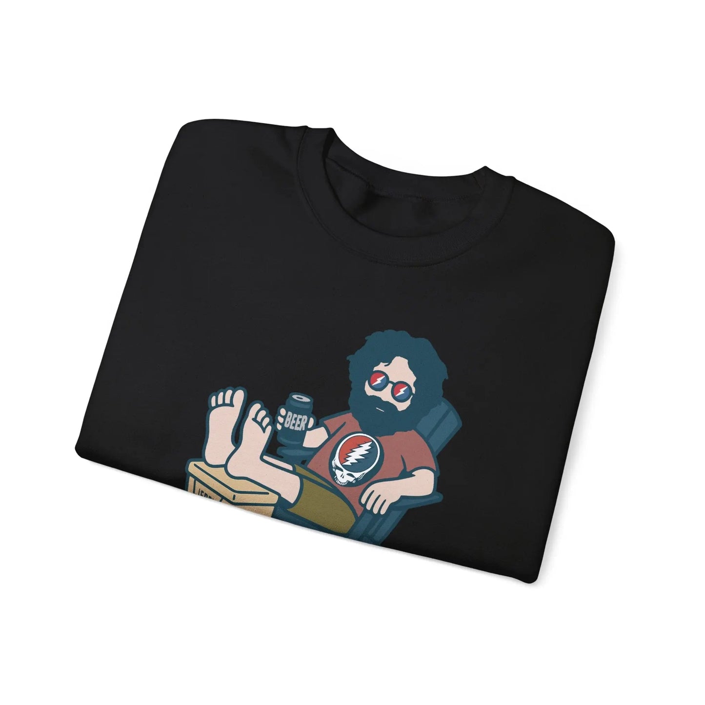 Stay Cool, Jerry Life is dead.® Crewneck | Grateful Dead
