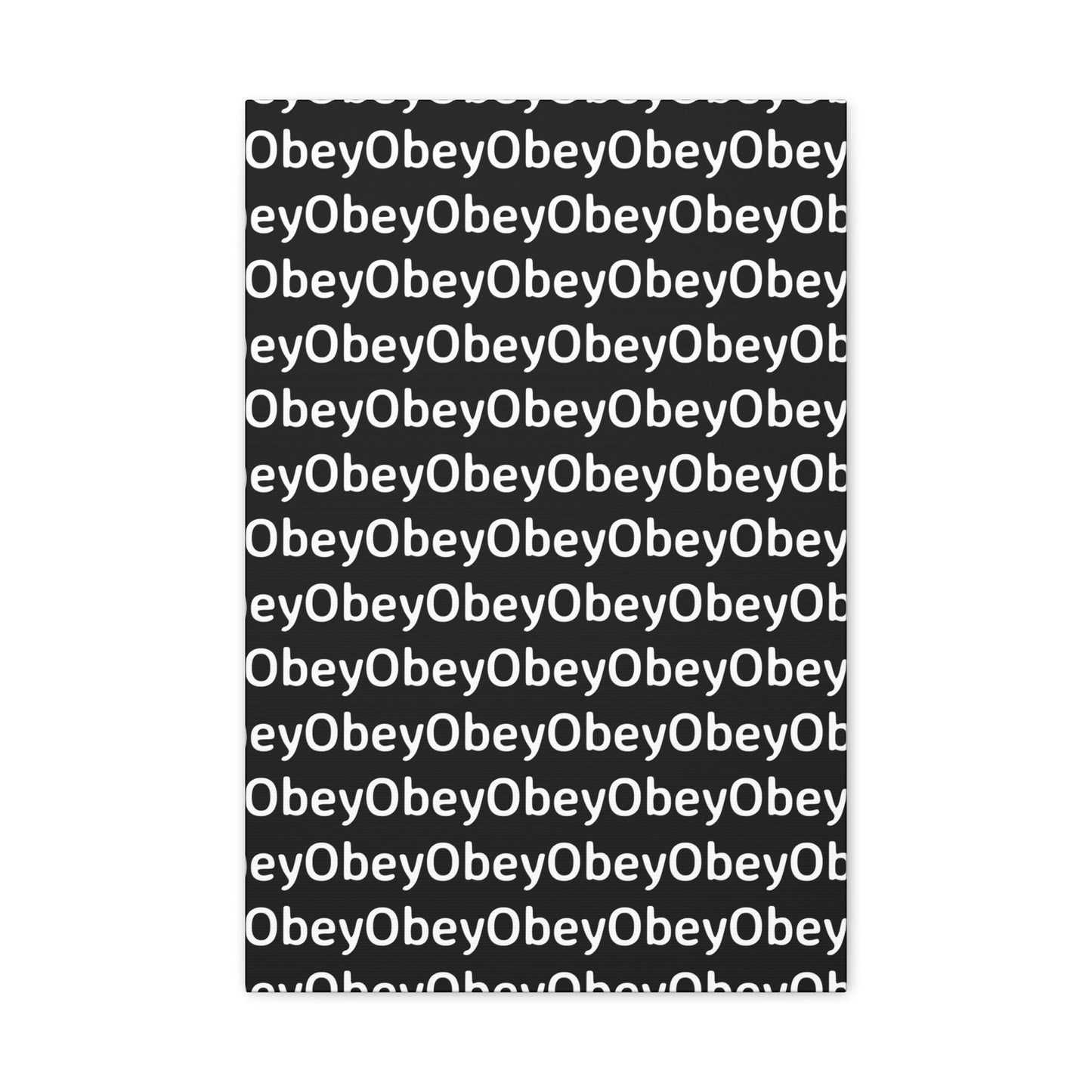 "Obey" - Classic Canvas