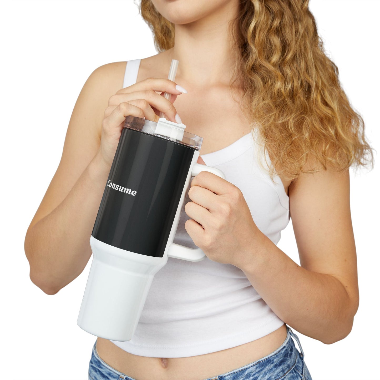 40 oz Drink Tumbler - 'Consume'