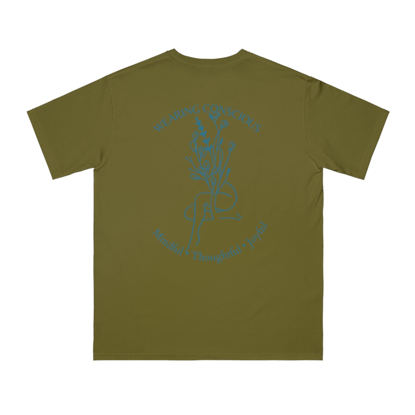 Mindful Thoughtful Joyful Organic Unisex T-Shirt
