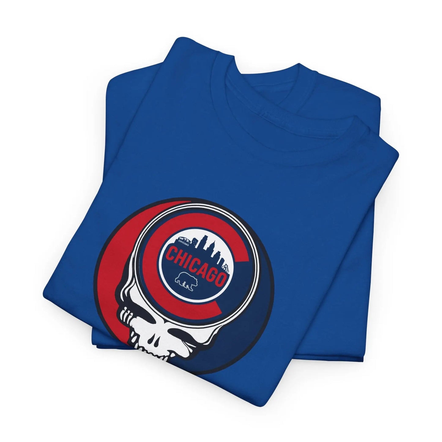 Chicago Cubs original Stealie × Grateful Dead Tee