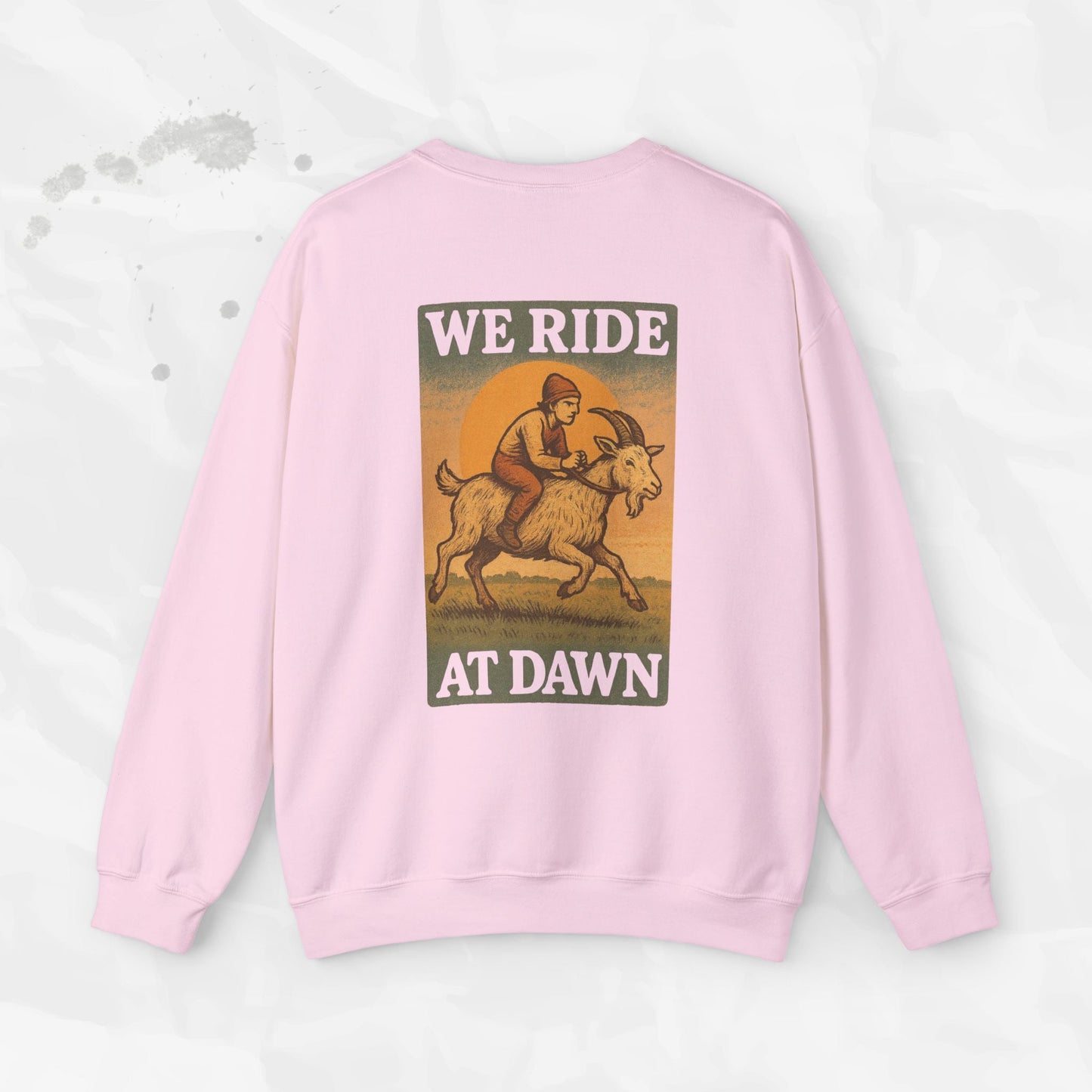 We Ride At Dawn - Crewneck Sweatshirt
