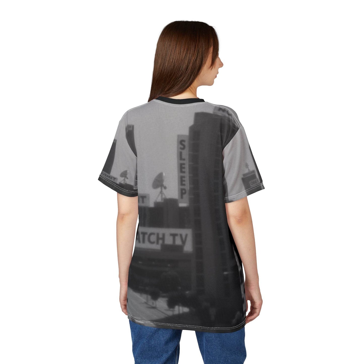Urban Graphic Tee - 'Sleep, Submit, Watch TV'