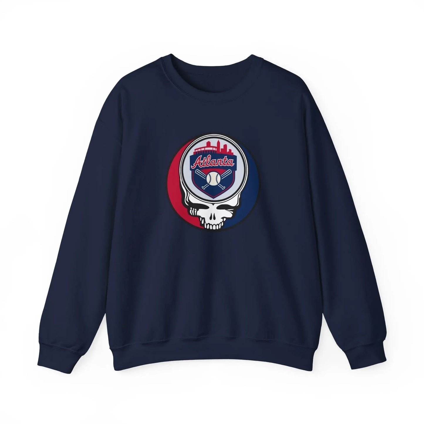 Atlanta Braves Original Stealie × Grateful Dead Crewneck