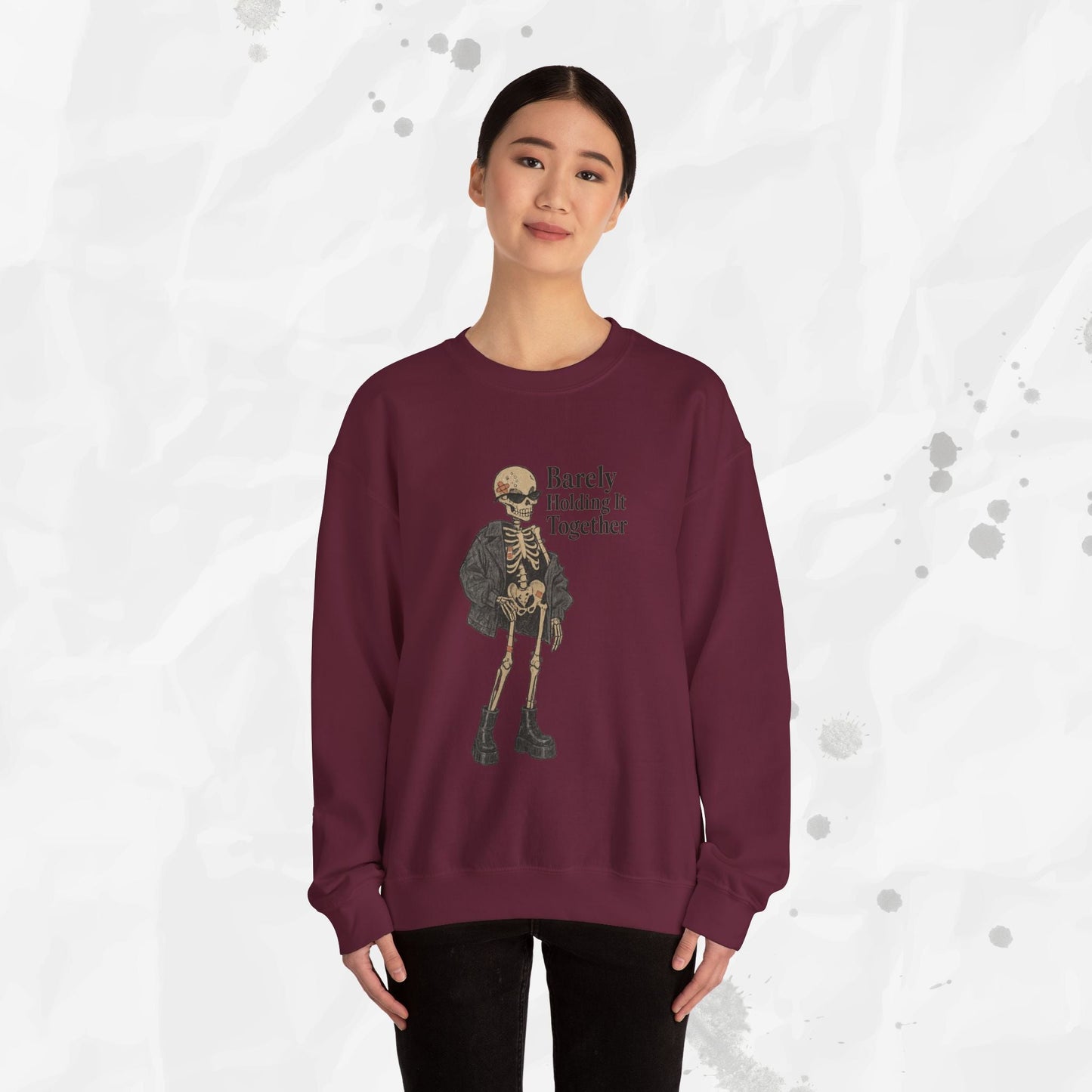 Barely Holding It Together - Crewneck Sweatshirt