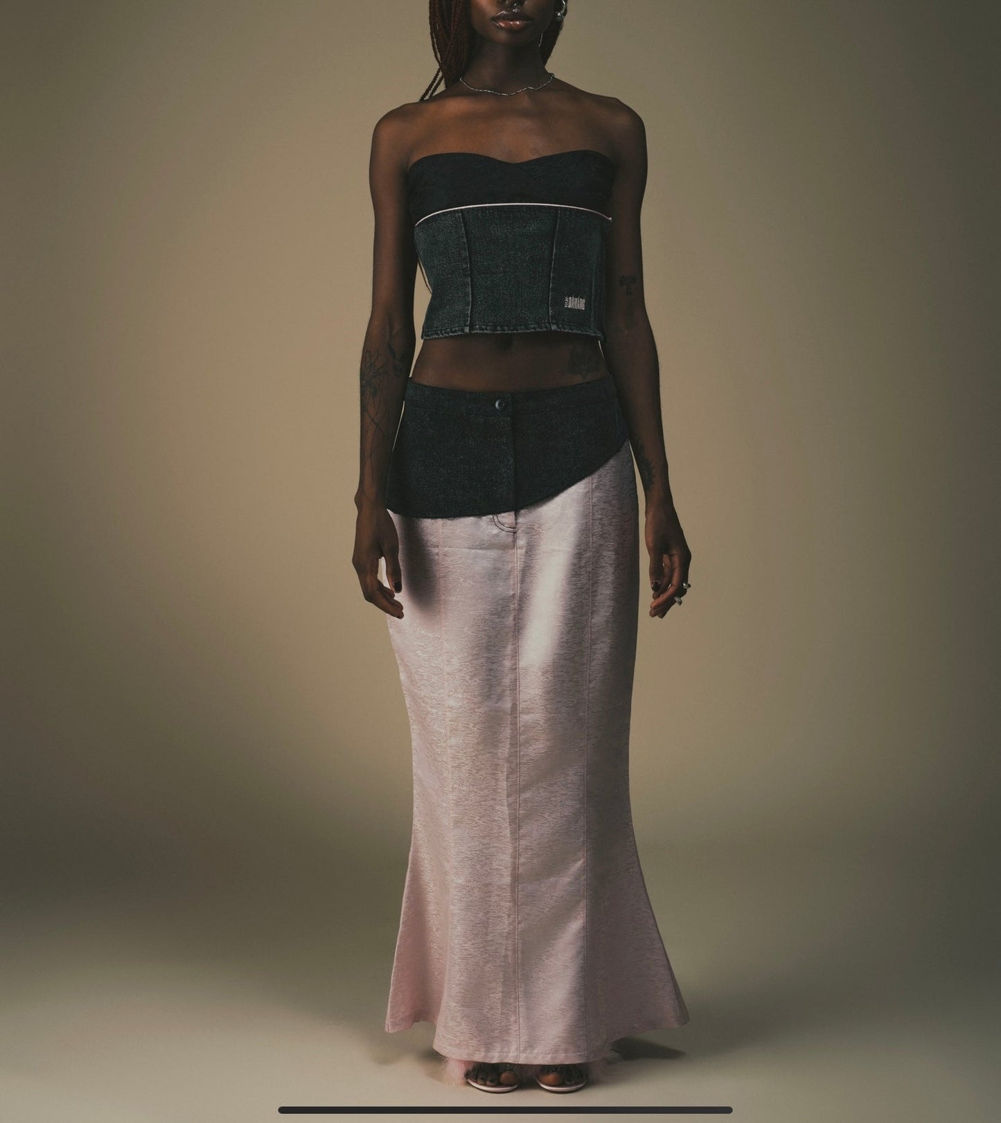 Fei Patch Maxi Skirt