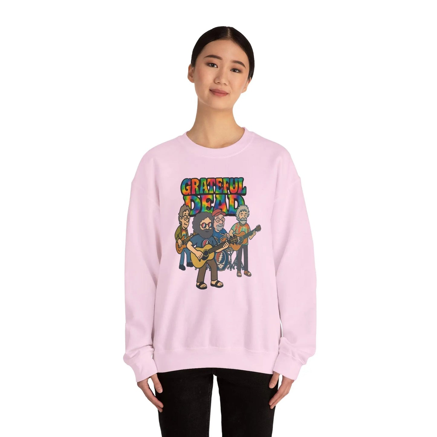 Jerry and The Band | Life is dead.® Crewneck | Grateful Dead