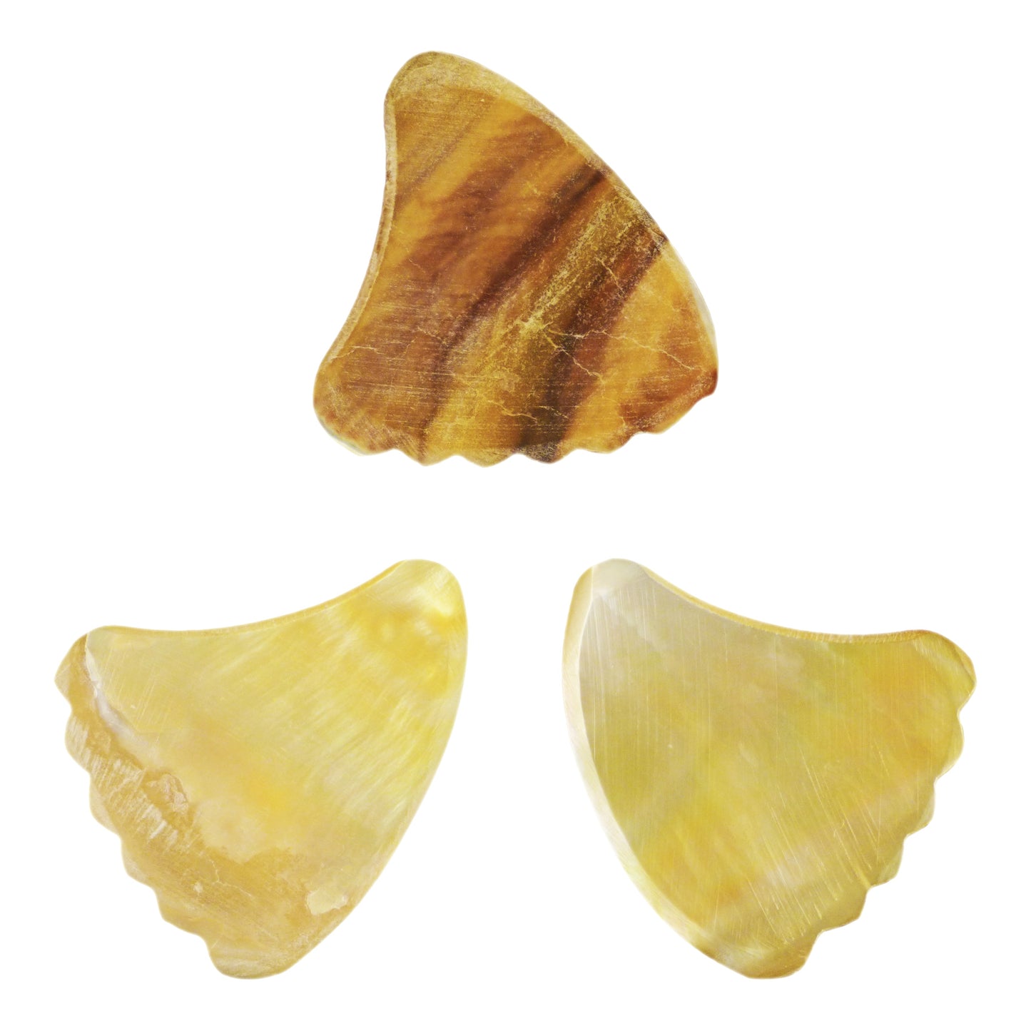 Gold Abalone Shell Guitar Or Bass Pick - 2.0 mm - 390 Wedge Shark Fin Shape - Handmade Specialty Exotic Luxury Plectrum