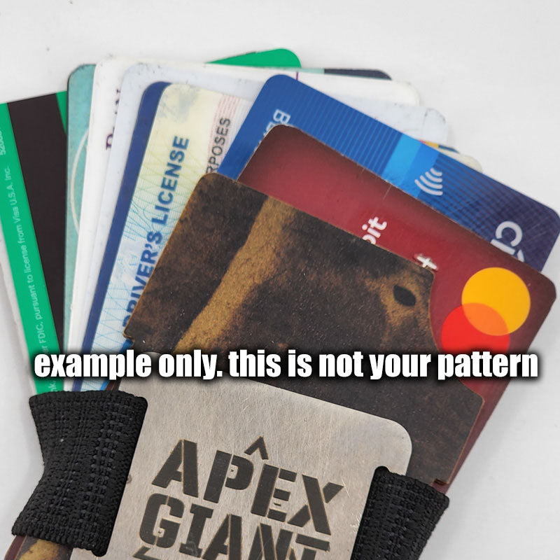 Wallet - Wood Pattern 2 - APEX GIANT