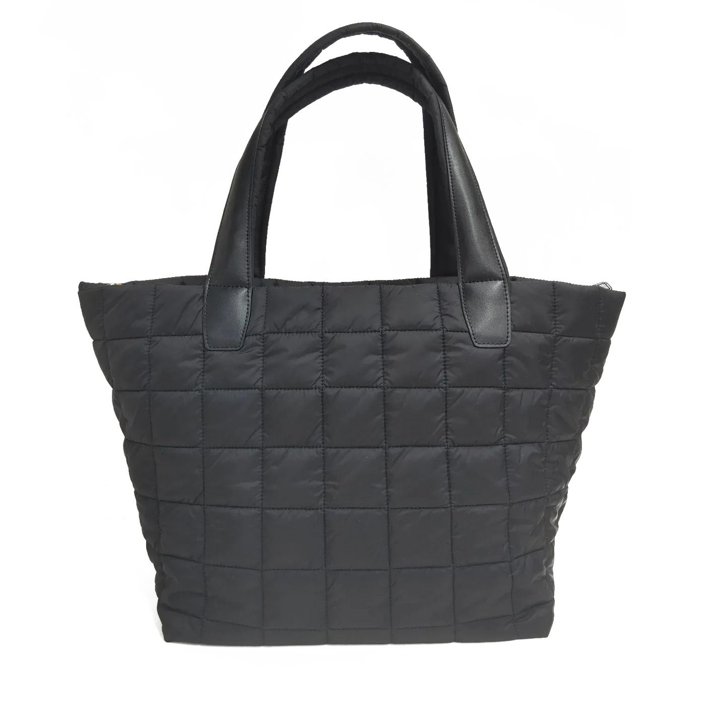 Quilted Nylon Tote – Lightweight, Triple-Zip, Travel & Work Ready