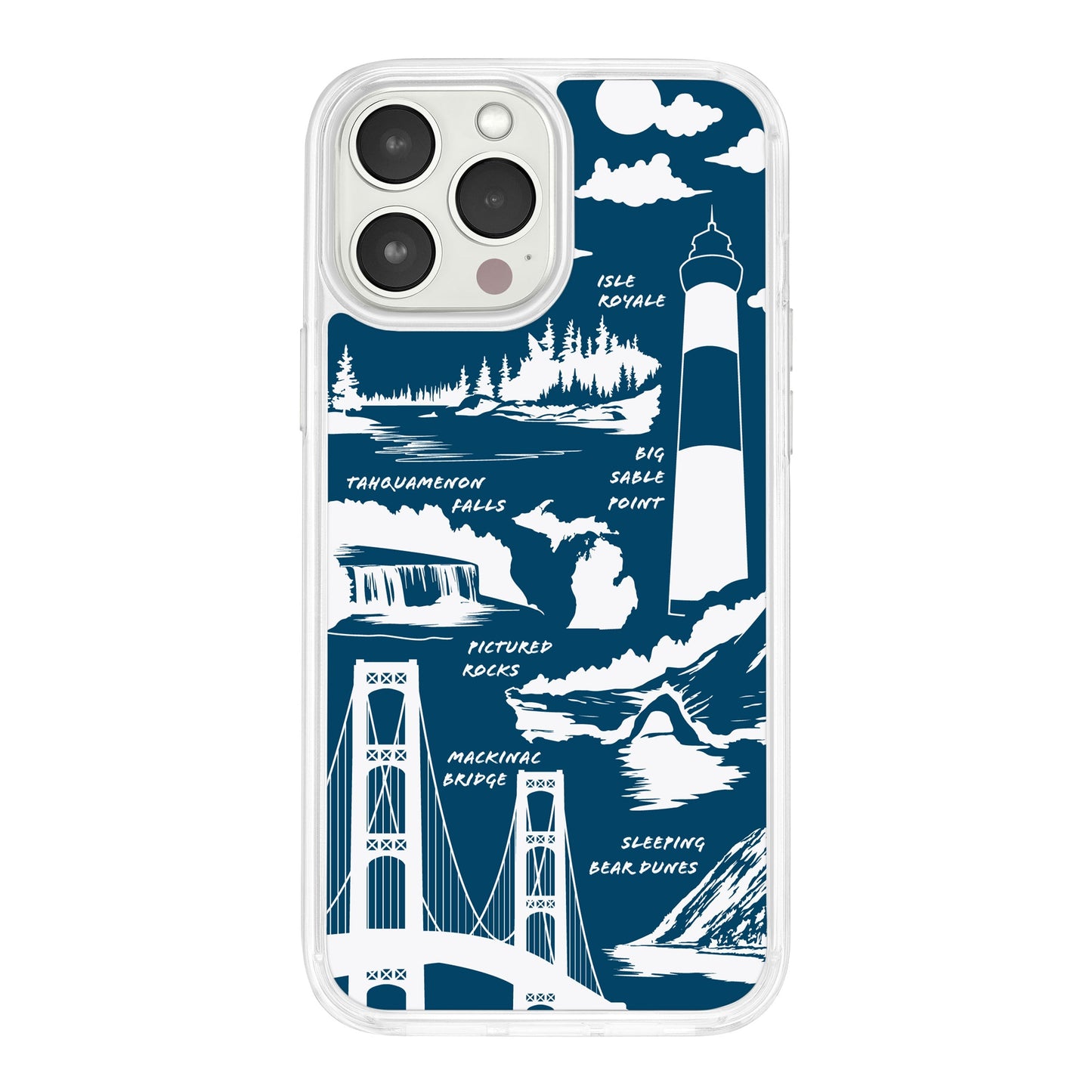 Michigan HD Apple iPhone 14 Series Mag-Safe Phone Case