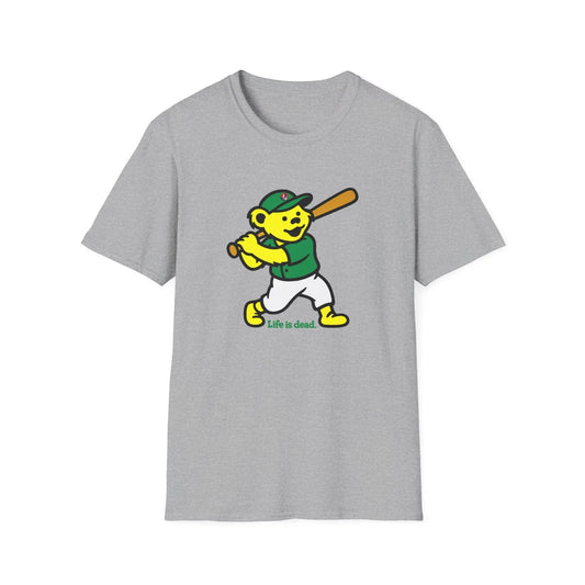 Baseball Edition Dancing Bear - Life is dead.® × Grateful Dead Tee