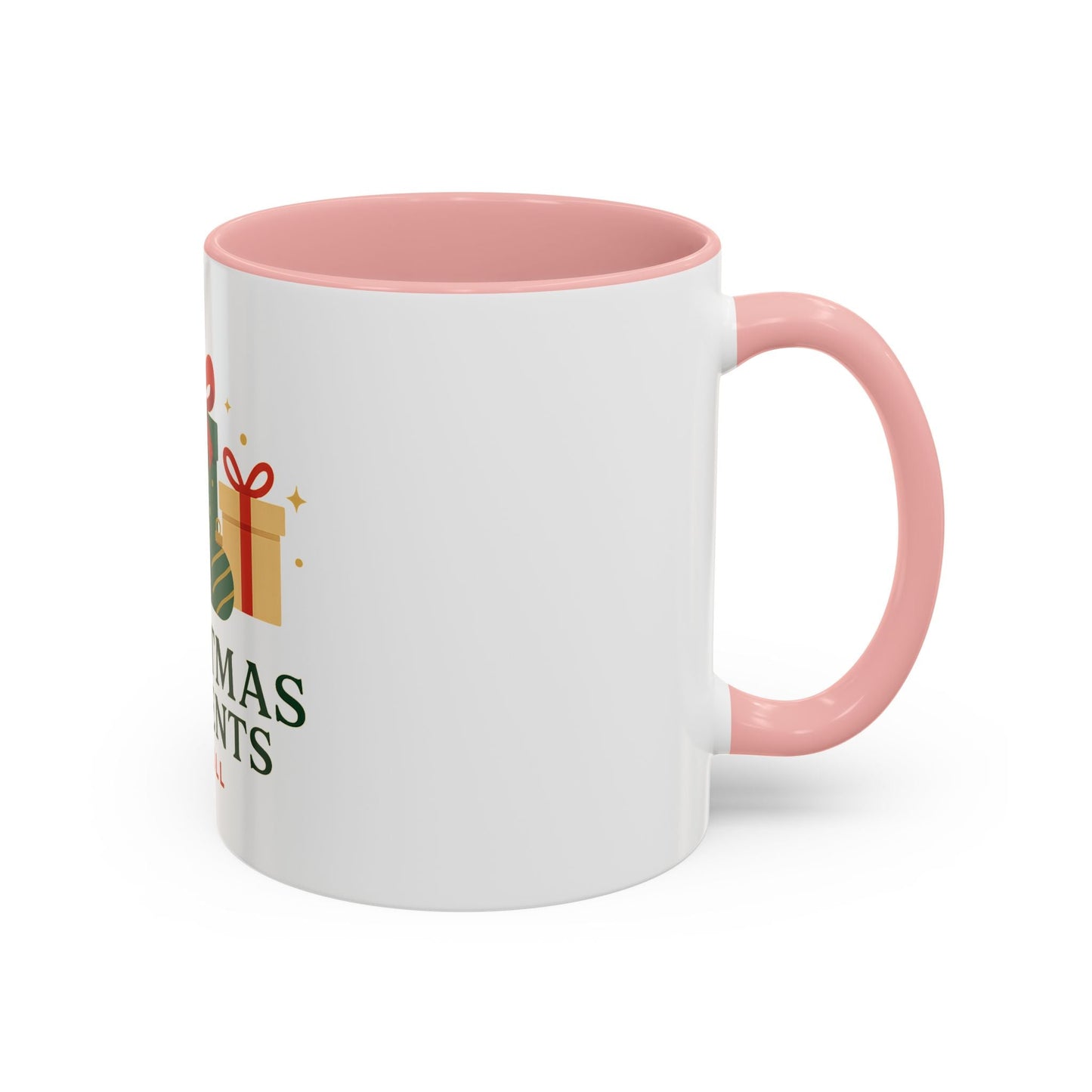 Christmas Presents Coffee Mug — Holiday Gift Mug (Accent 11/oz)