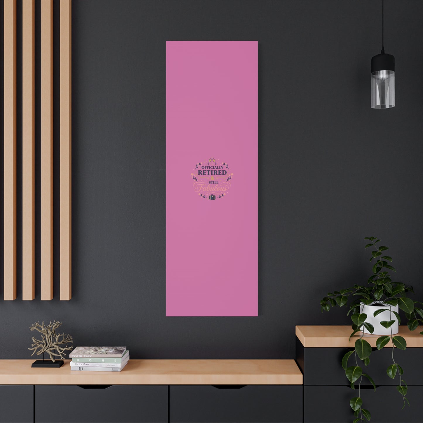Officially Retired & Still Fabulous Canvas, retirement gifts for women | personalized retirement gifts