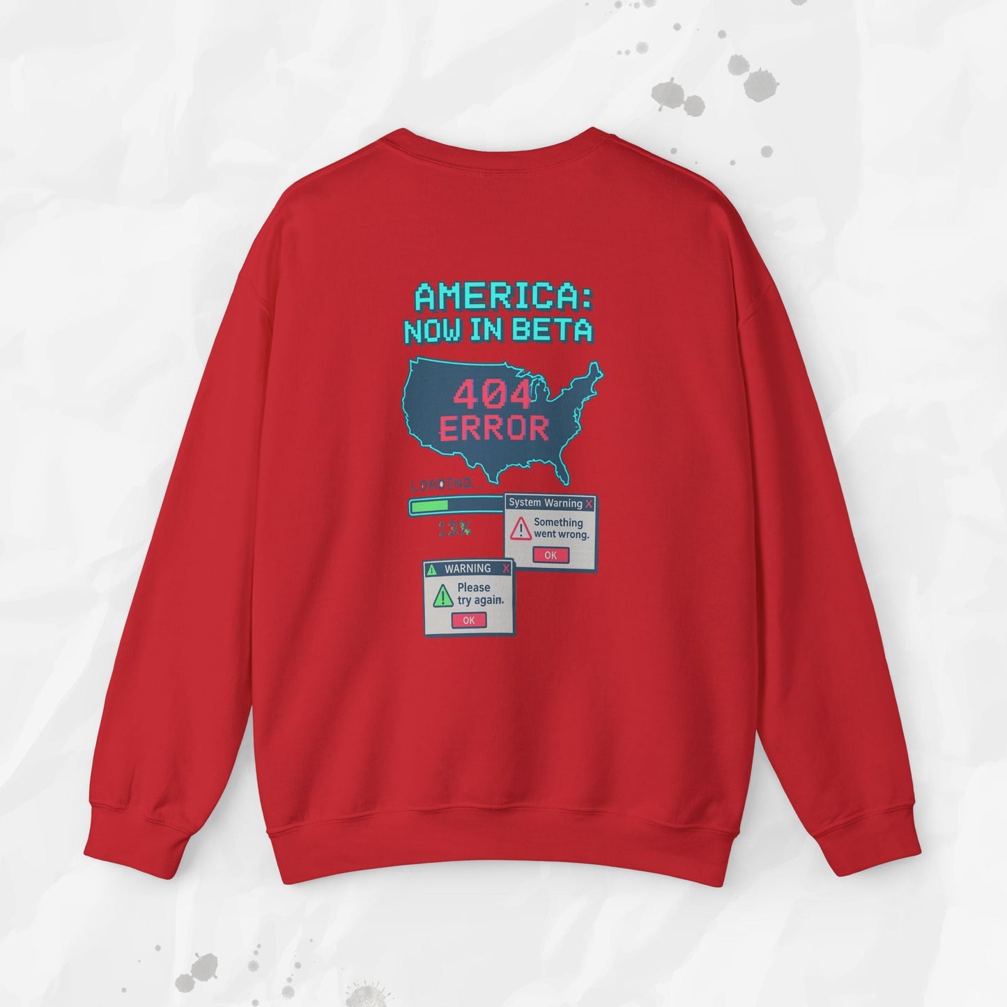 America: Now in Beta - Crewneck Sweatshirt
