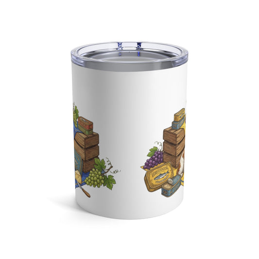 Tinned Fish Pups - European Summer Spread 12oz Short Tumbler