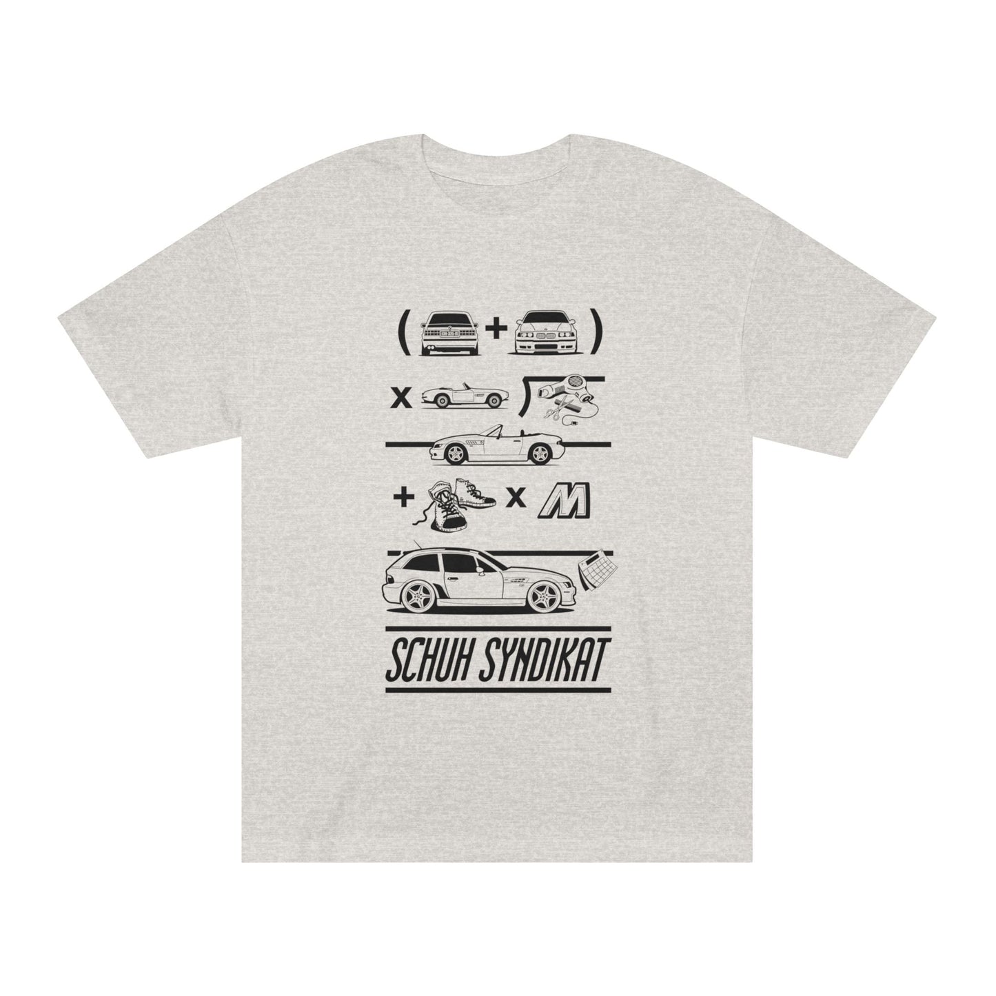 Schuh Syndikat, Clownshoe Math Tee - Unisex American Apparel Classic T-Shirt