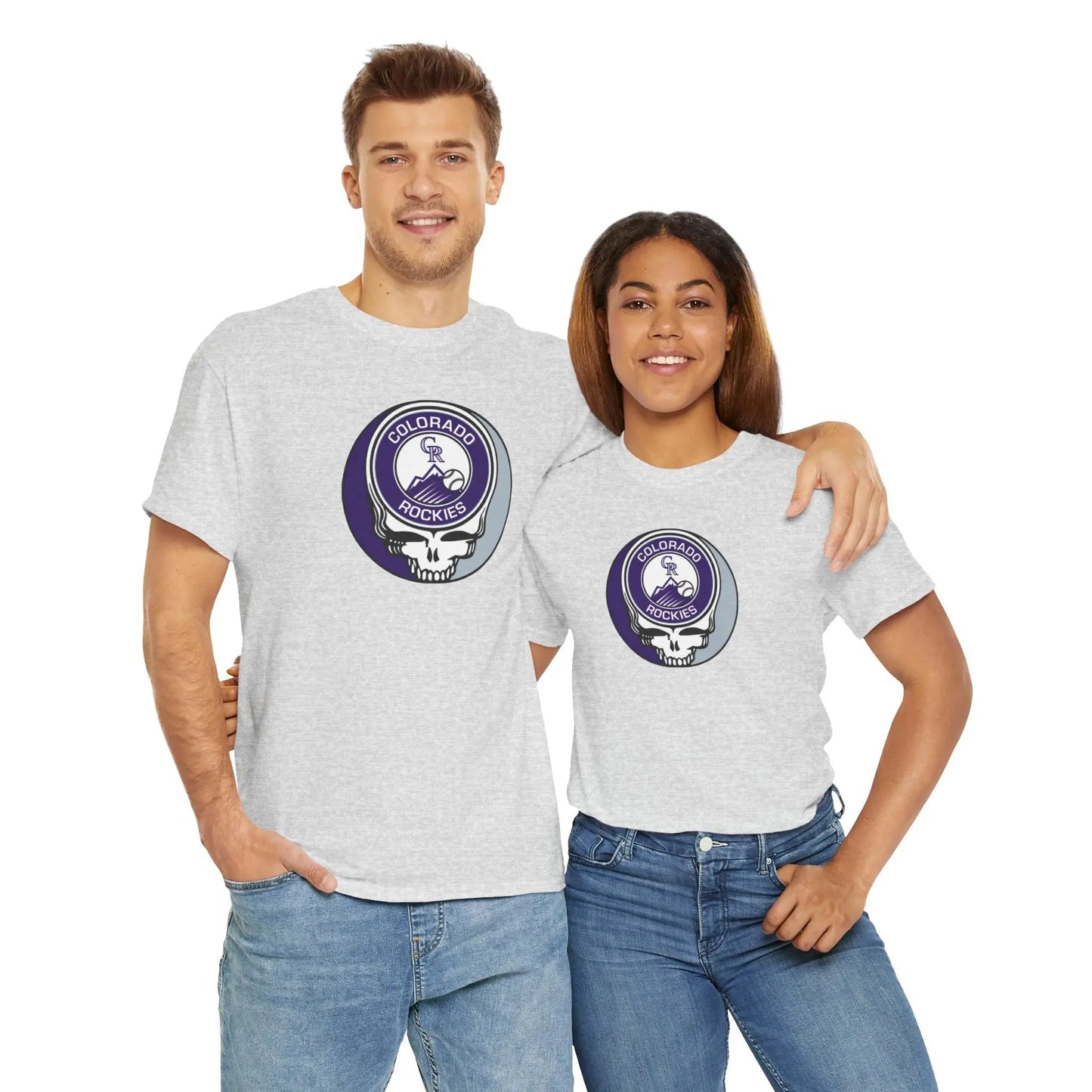 Colorado Rockies Logo Stealie × Grateful Dead Tee