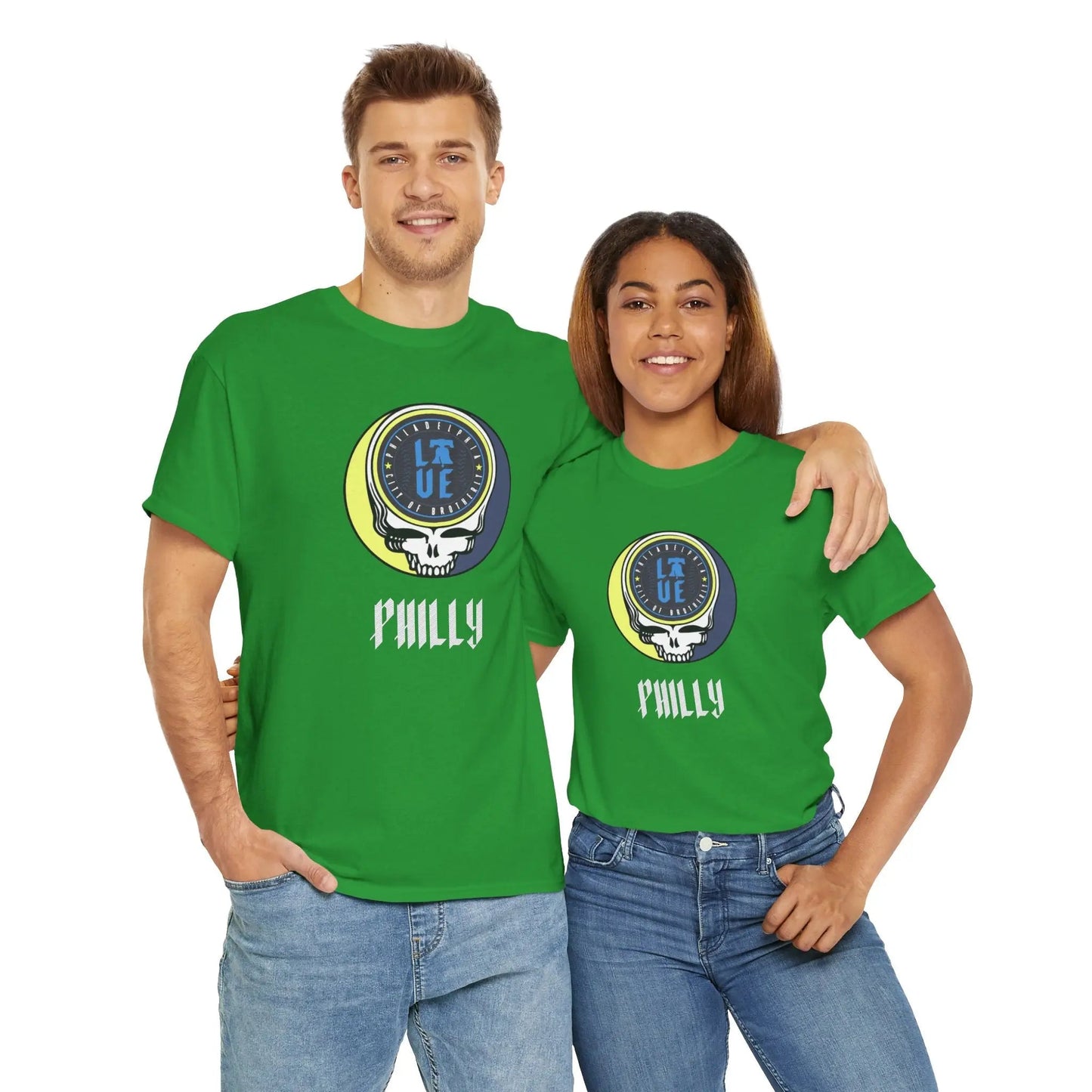 Philly City Connect Logo Stealie × Grateful Dead Tee