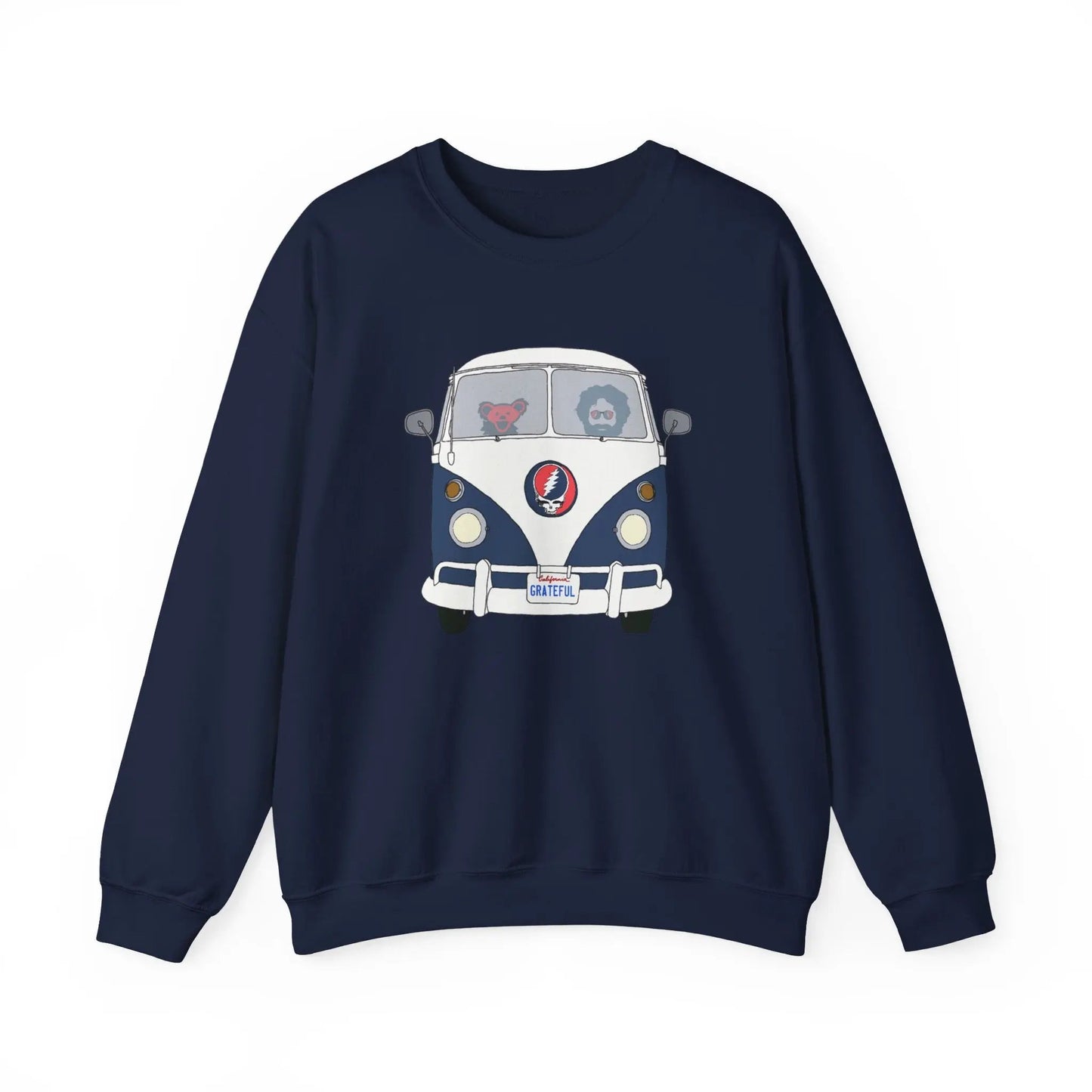 Jerry's Takin' The Bus Life is dead.® Crewneck | Grateful Dead