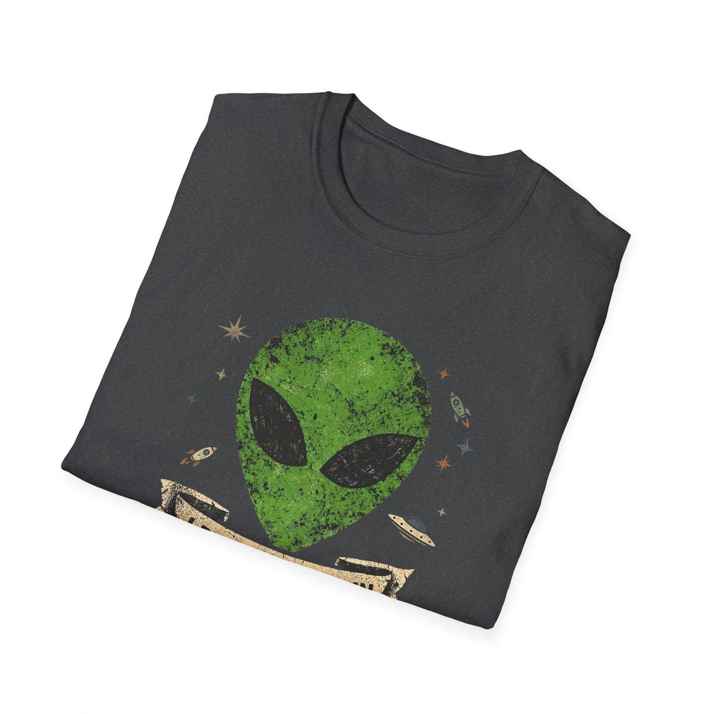 Alien Graphic T-Shirt — I Don't Believe in Humans Alien Shirt Funny Sci‑Fi Tee