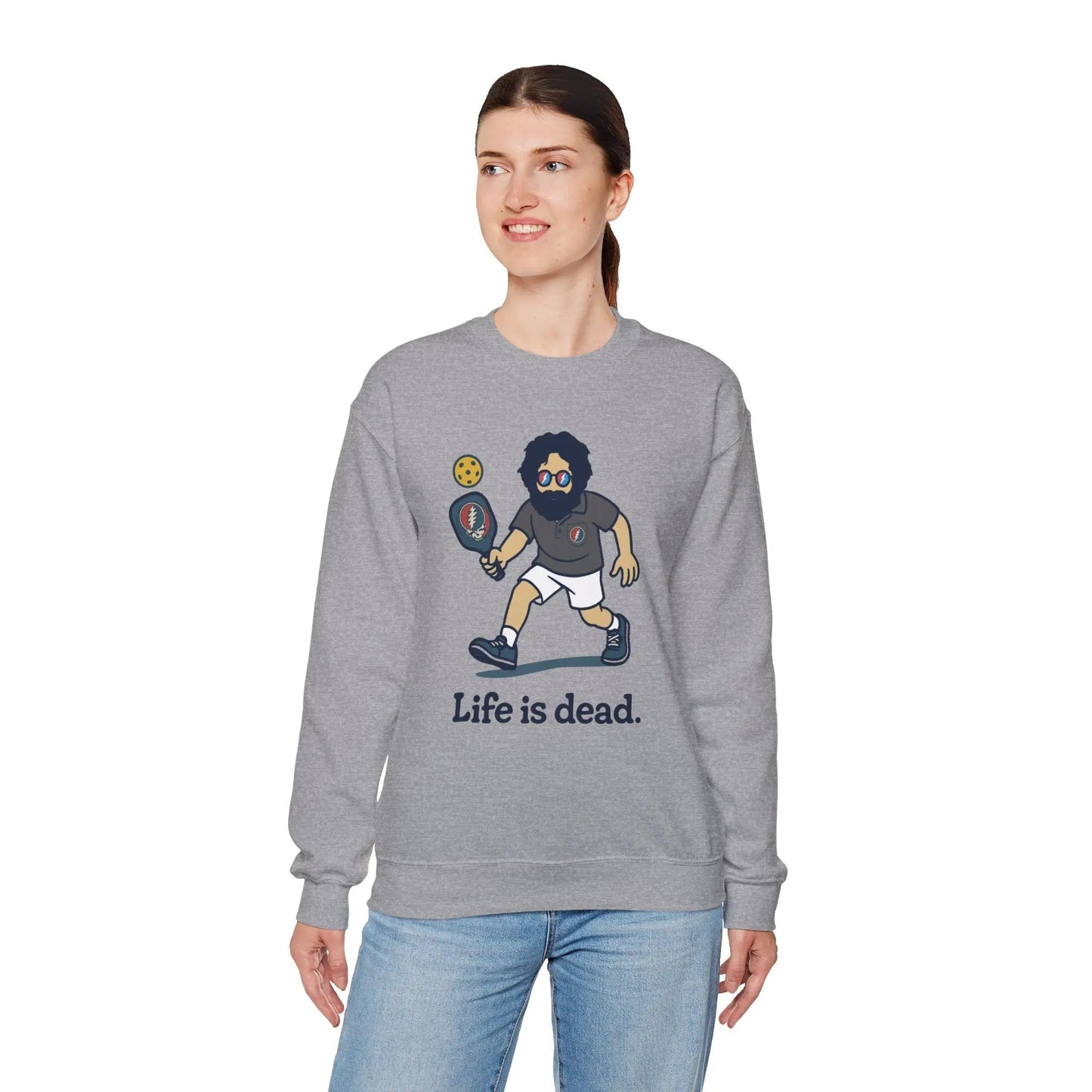 Jerry's in A Pickle | Life is dead.® Crewneck | Grateful Dead