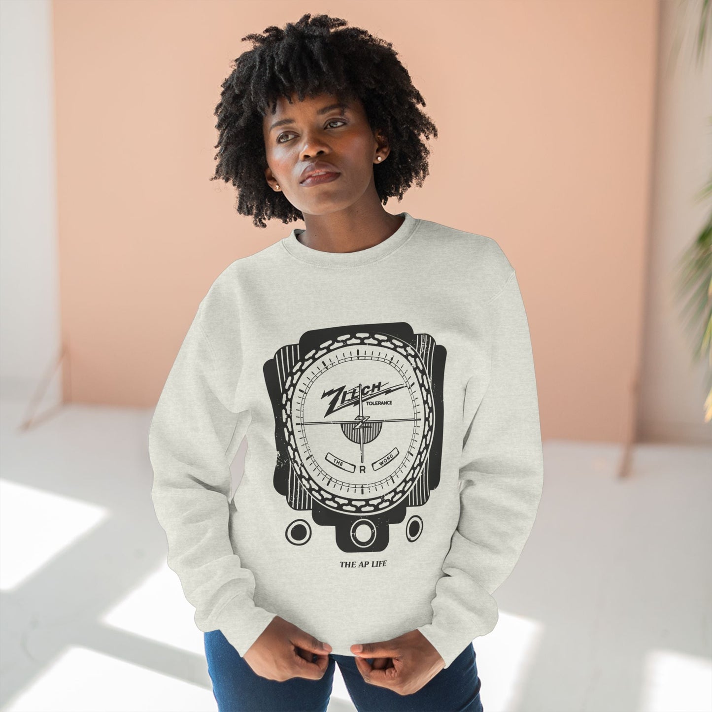 Zilch Tolerance for the R Word - Adult Unisex Crewneck Sweatshirt