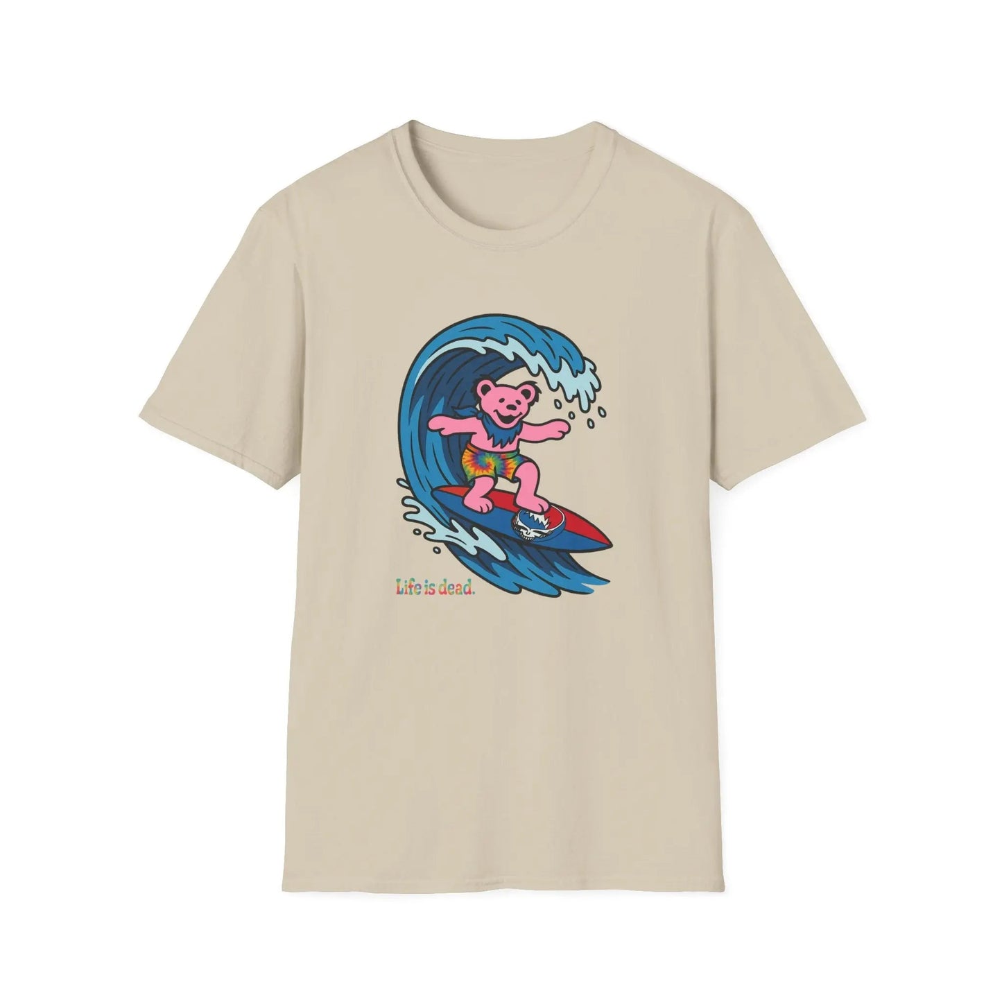 Surfin' Bear - Life is dead.® × Grateful Dead Tee