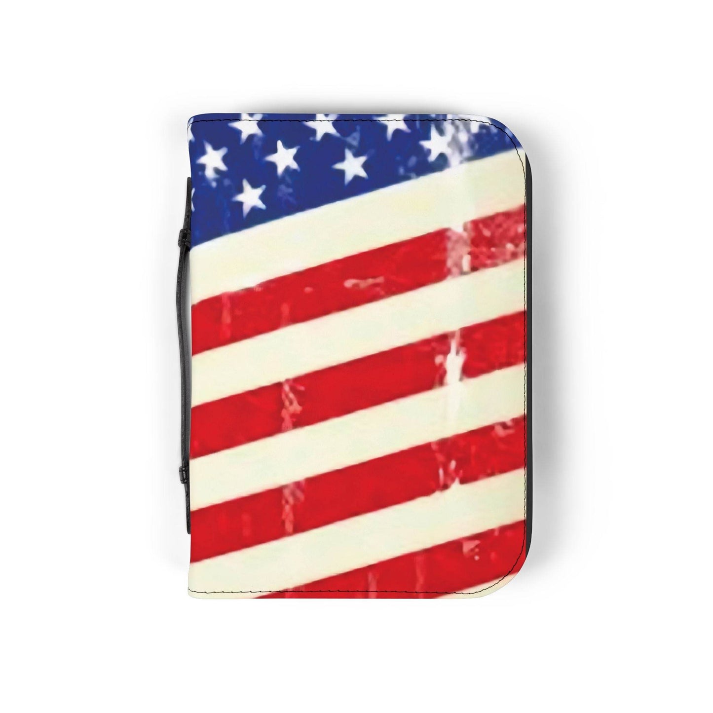 Patriotic Bible Cover - American Flag Design