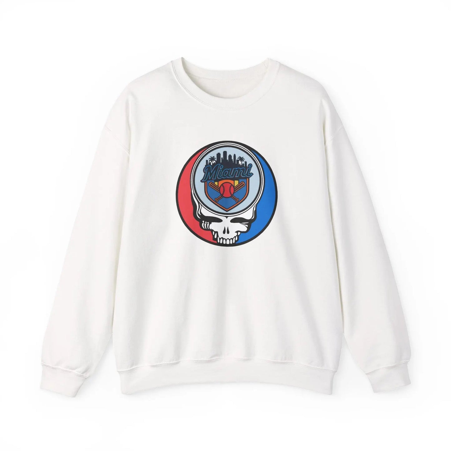 Miami Marlins Original Stealie × Grateful Dead Crewneck
