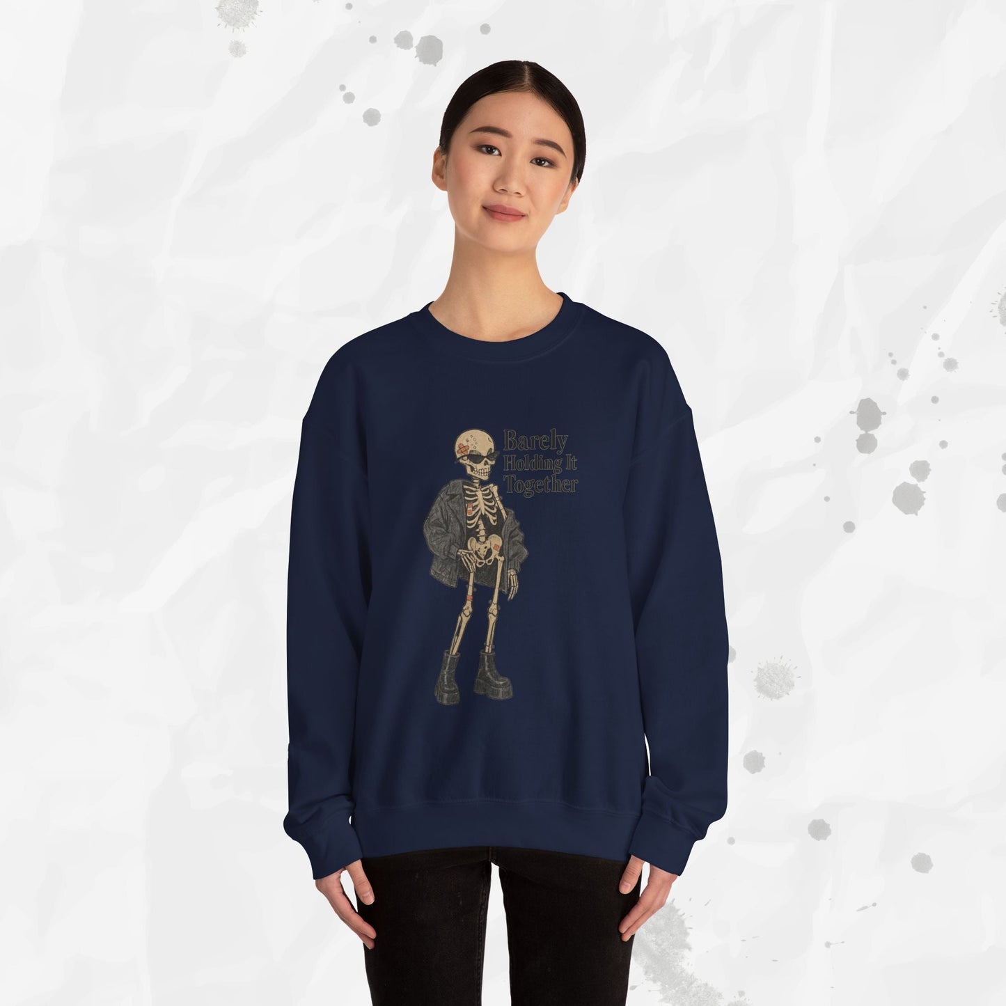 Barely Holding It Together - Crewneck Sweatshirt