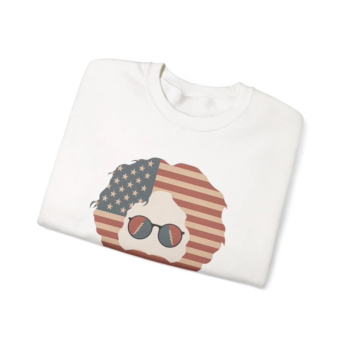 Stars & Stripes Jerry | Life is dead.® Crewneck | Grateful Dead