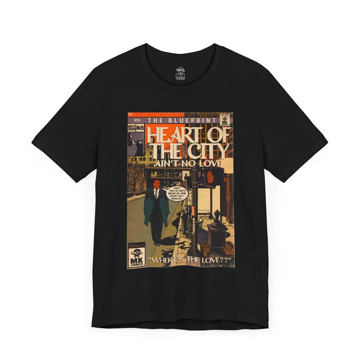 Heart of the City - Unisex Jersey Short Sleeve Tee