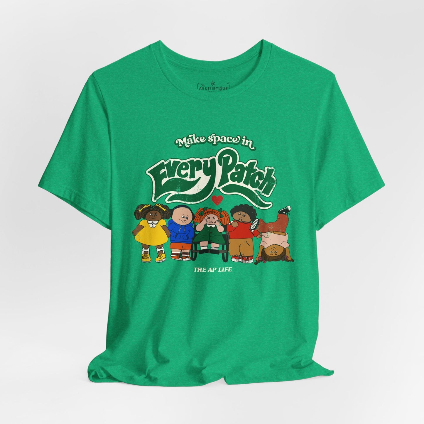 Make Space in Every Patch - Inclusion Matters - Adult Unisex Jersey Tee