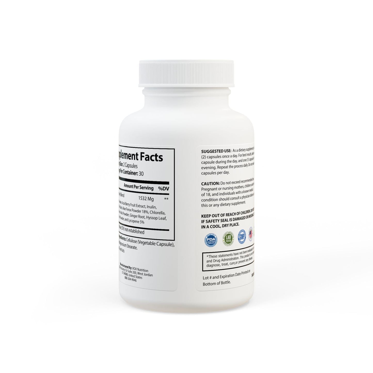Acai Berry Complex Supplement (60 Capsules) - "Memento Mori"
