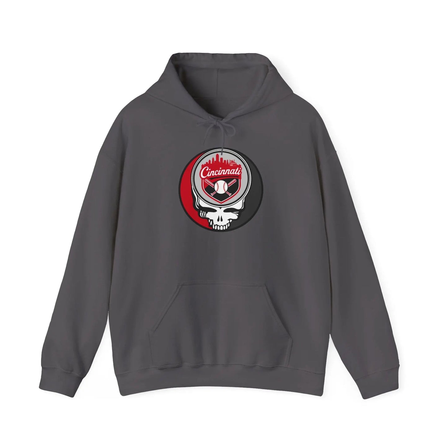 Cincinnati Reds Original Stealie × Grateful Dead Hoodie